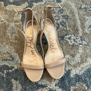 Sam Edelman ankle strap heels